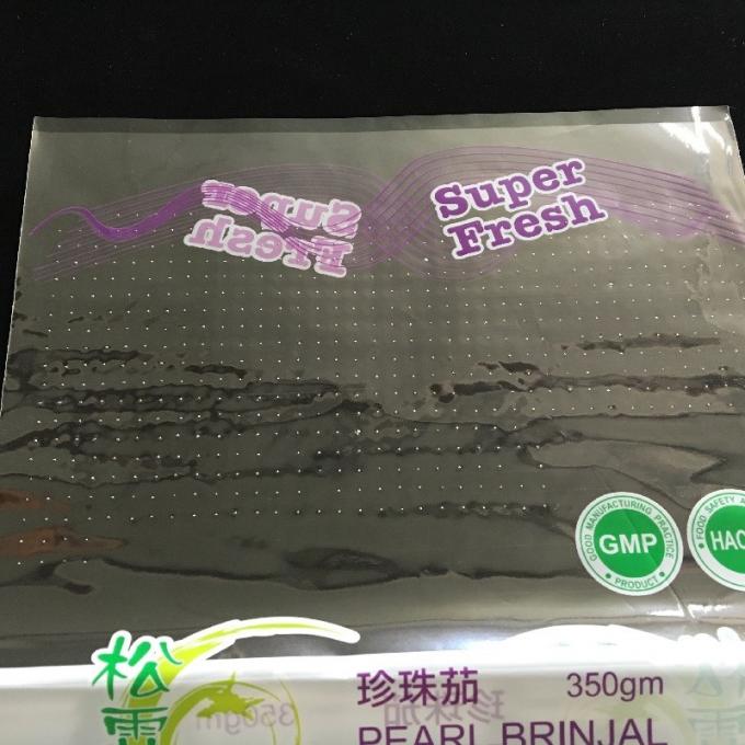 Sacchetto di plastica perforato micro di plastica su ordinazione della borsa del produttore con alta qualità