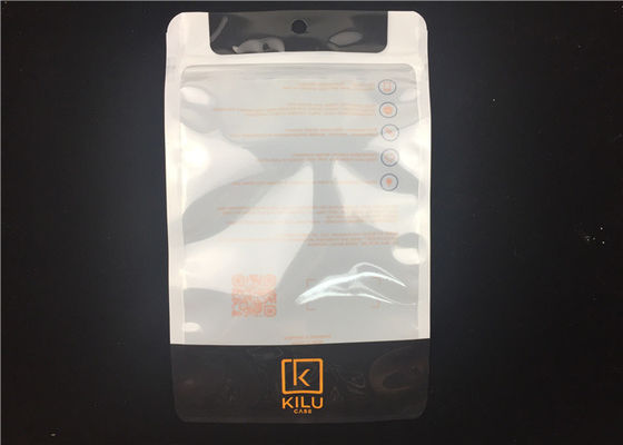 100 Mic Custom Made  Bags Heatproof con il foro d'attaccatura di 8mm
