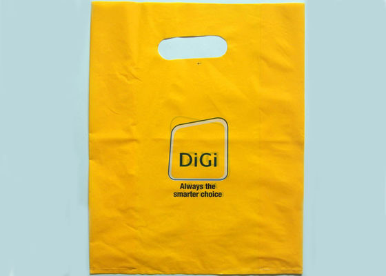 borse di plastica su ordinazione delle mercanzie 50mic, sacchetti della spesa di plastica con le maniglie